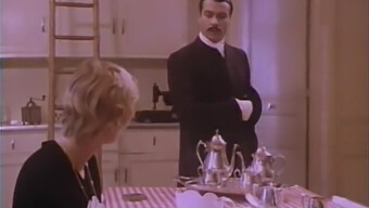 Maud Carole'S Sensual Lessons With Brigitte Lahaie'S Seductive Maid