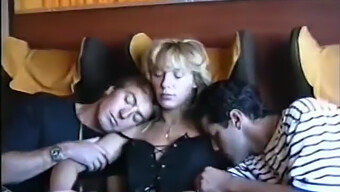 A Novice Engages In Oral Sex With Two Men On A Train