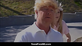 Trump-Inspireret Cumshot I Hd-Video