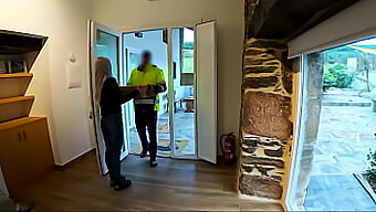 A Public Encounter With A Delivery Man Leads To An Unexpected Blowjob