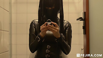 Fejira And Leather Girl Explore Bondage And Self-Pleasure