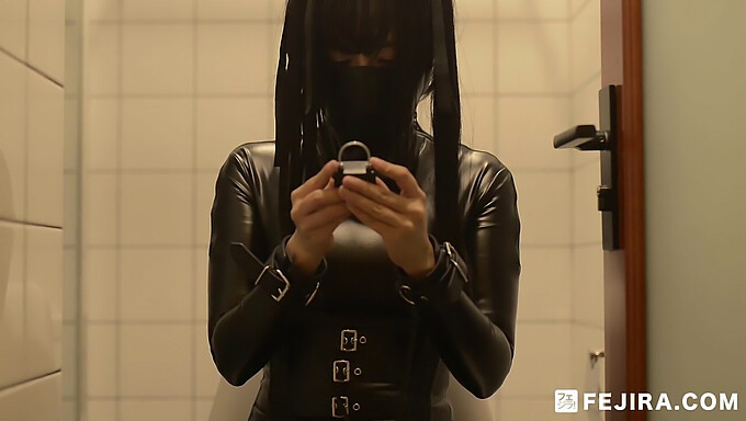 Fejira And Leather Girl Explore Bondage And Self-Pleasure