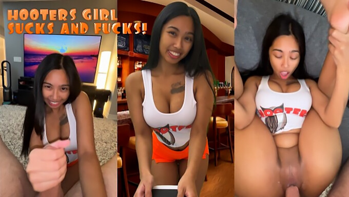 Ha Sex Med En Promiskuös Servitris I Hooters!