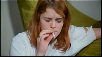 Redhead Seduction In A Vintage, Softcore Video