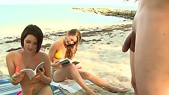 Public Sex Am Strand Mit Brandi Belle Und Freundinnen