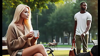 Eine Untreue Kaukasische Ehefrau Verbindet Sich Mit Einem Afrikanischen Mann Im Park Und Erzählt Ihre Erotische Eskapade In Dieser Reinen Audio-Interracial-Geschichte