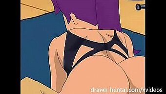 Cartoon Threesome With Deepthroat And Anal Action