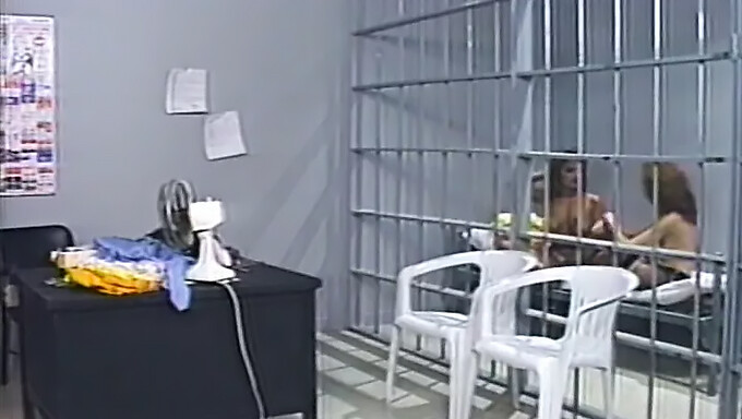 Meninas Más Vintage Em Liberdade Condicional Em Um Encontro Grupal Quente