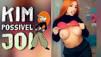 Португалското Предизвикателство На Kim Possible За Любителите На Големи Задници И Цици Е Мастурбирано