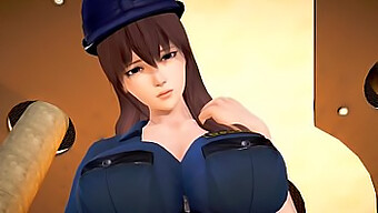 Teen Police Officer Gets Intimate On The Job In 3d Hentai