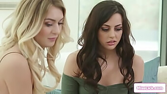 Natalia Star Dan Whitney Wright Dalam Aksi Lesbian Eropa Yang Intens