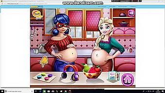 Pregnancy And Sensuality Collide With Elsa And Ladybug