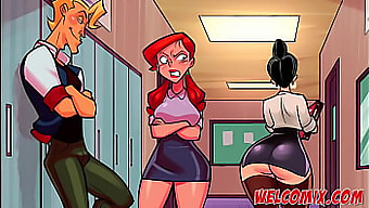 Watch This Hot Teacher Get Naughty In This Crazy Sex Cartoon