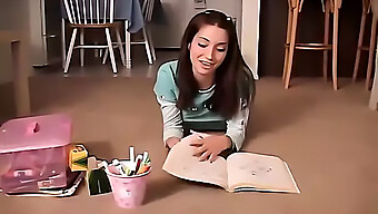 Horny Teen Chloe 18 Draws And Masturbates With Crayons