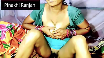 Indian Village Aunty'S Intimate Moments Captured In A Homemade Video