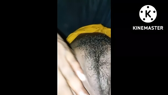 Hairy-Panted Wife'S Close-Up