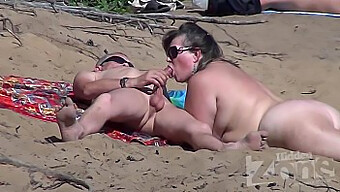 Versteckte Kamera Fängt Amateur-Blowjob Am Fkk-Strand Ein