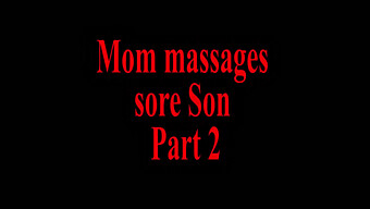 Vidéo Pov De Maman Donnant Un Massage Sensuel À Son Fils